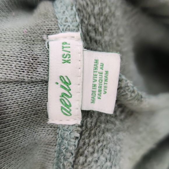 Aerie Green Tie Dye Joggers - Picture 6 of 7
